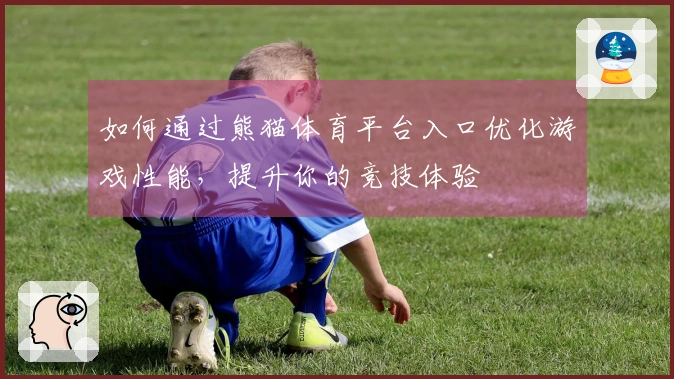 如何通过熊猫体育平台入口优化游戏性能，提升你的竞技体验